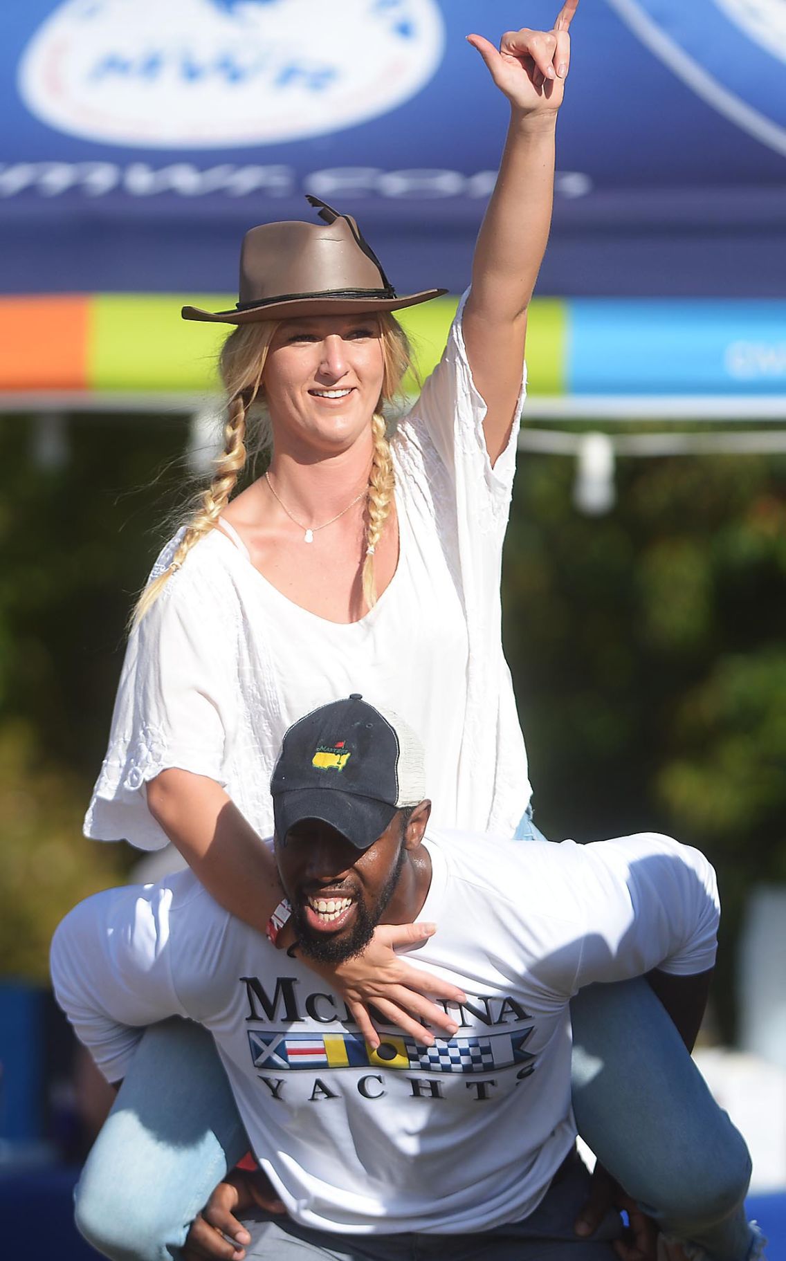Oktoberfest wife-carrying contest